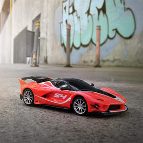 BEZGAR remote-control Ferrari car packaging and display box ready for gifting.