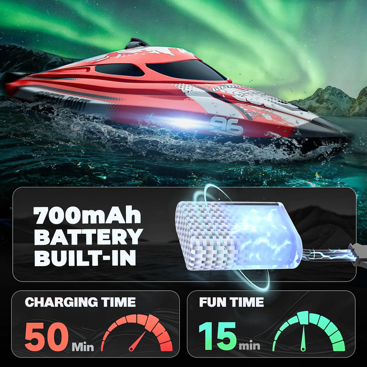 BEZGAR TX126 double-layer waterproof casing protects the motor during splashes and dives.