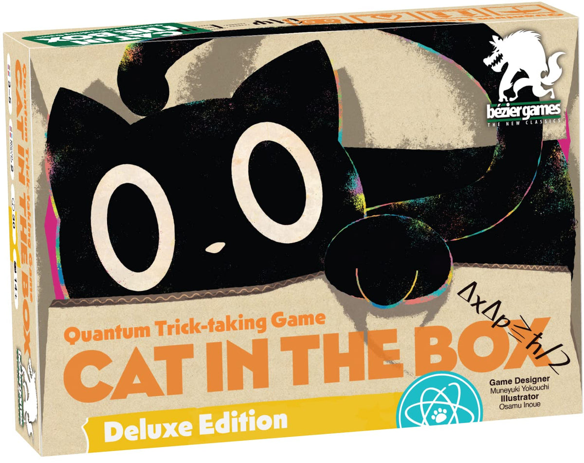 Bezier Cat in the Box Deluxe game board set for strategic play.