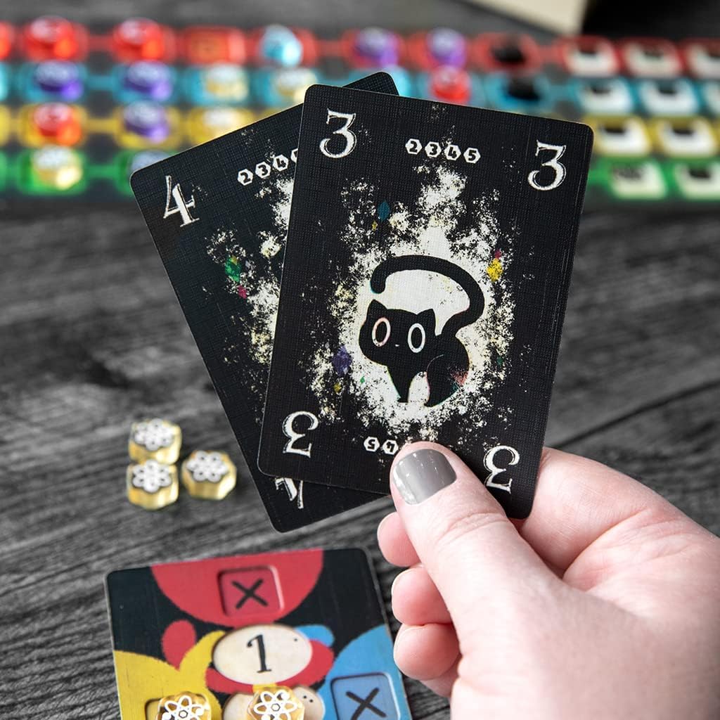 Bezier Cat in the Box Deluxe premium tokens with tactile feel.