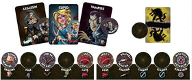 Bezier Games One Night Ultimate Vampire box front showcases quick, modular gameplay for any party.