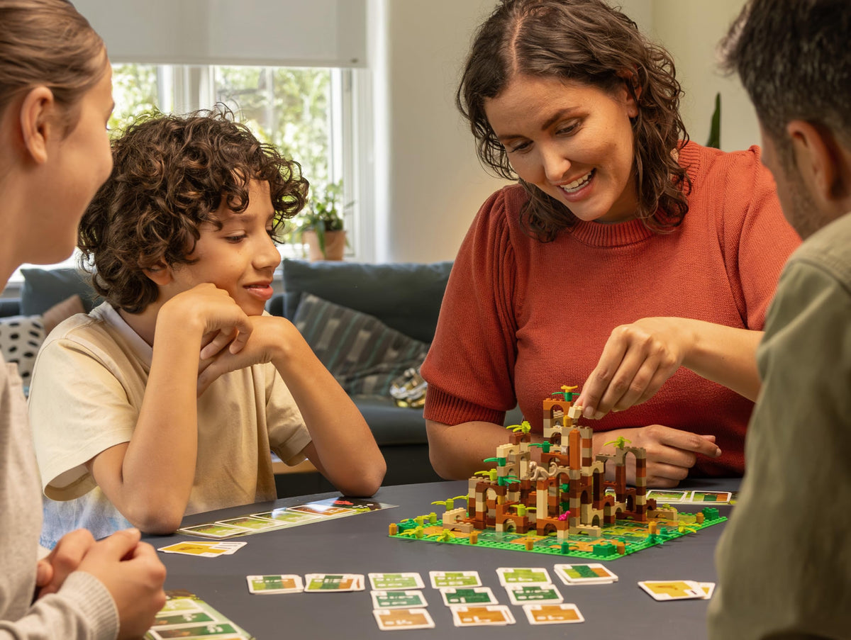 Bezzerwizzer Monkey Palace family night vibe encourages fun for kids and adults.