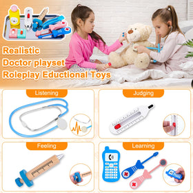 BGdoyz doctor costume coat and hat set for authentic look
