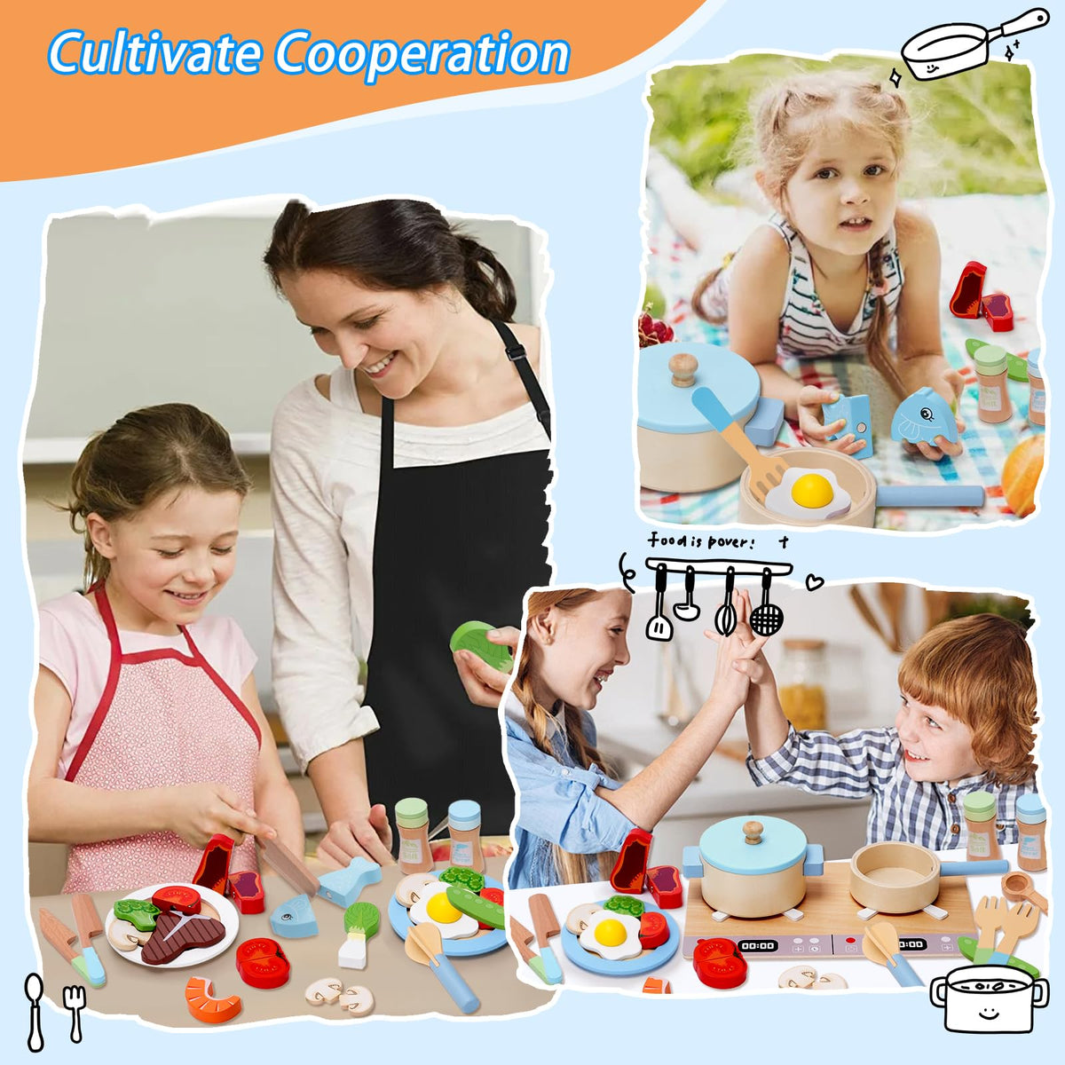 BGdoyz 27-piece kit makes a delightful gift for young cooks.
