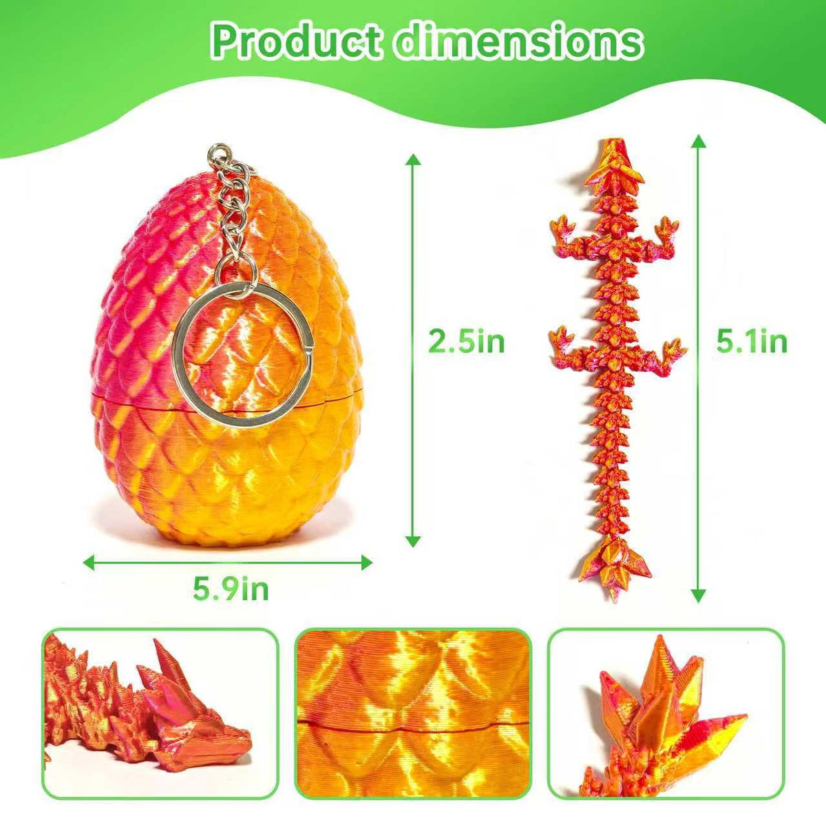 bgezxuy fidget toy dragon egg promotes tactile focus and calm.