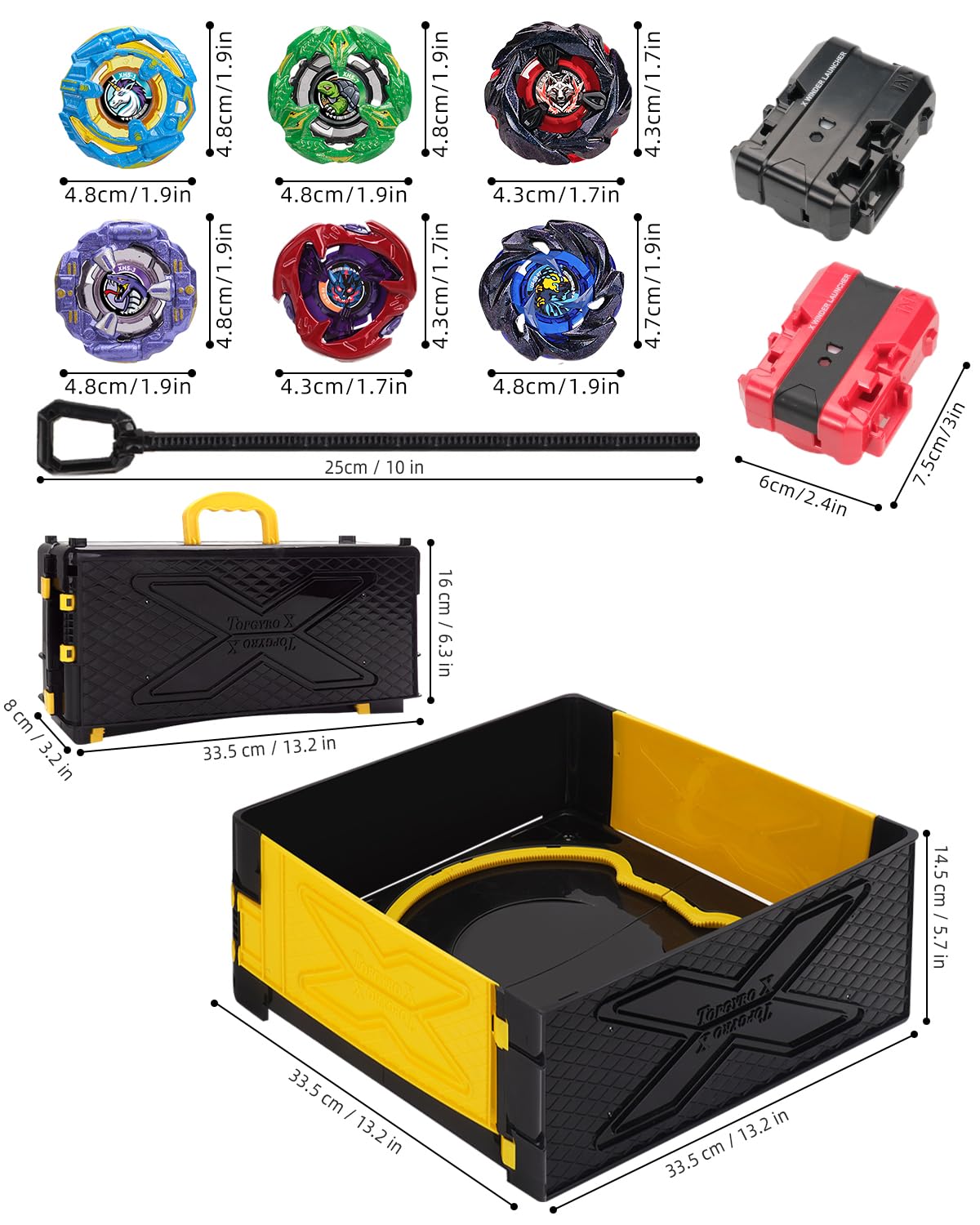 BGOVTAPO yellow battle stadium design that stands out during battles.