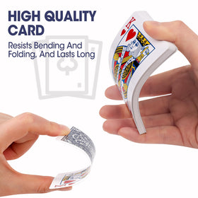 BGUP shuffler-friendly cards compatible with automatic shufflers and casino accessories.