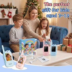 BHMNDSKY compact design walkie talkie for kids easy one-touch operation