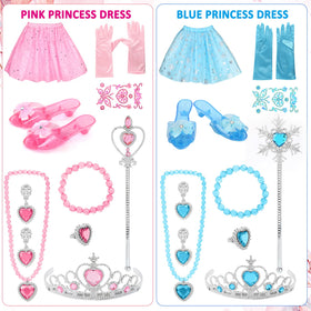 Biange snowflake-themed princess skirt with tulle for imaginative outfits