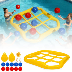 BIBIHAHA water sacks anchor system keeps the board fixed during splashy fun.