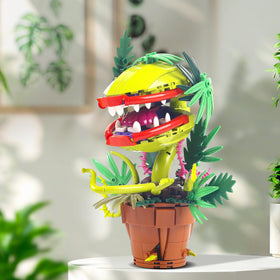 Bibilock Audrey II mouth opening and closing adds interactive display for storytelling
