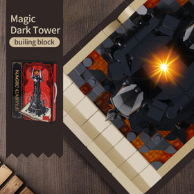 ABS-built Bibilock Lord Castle blocks lock tightly for a sturdy structure