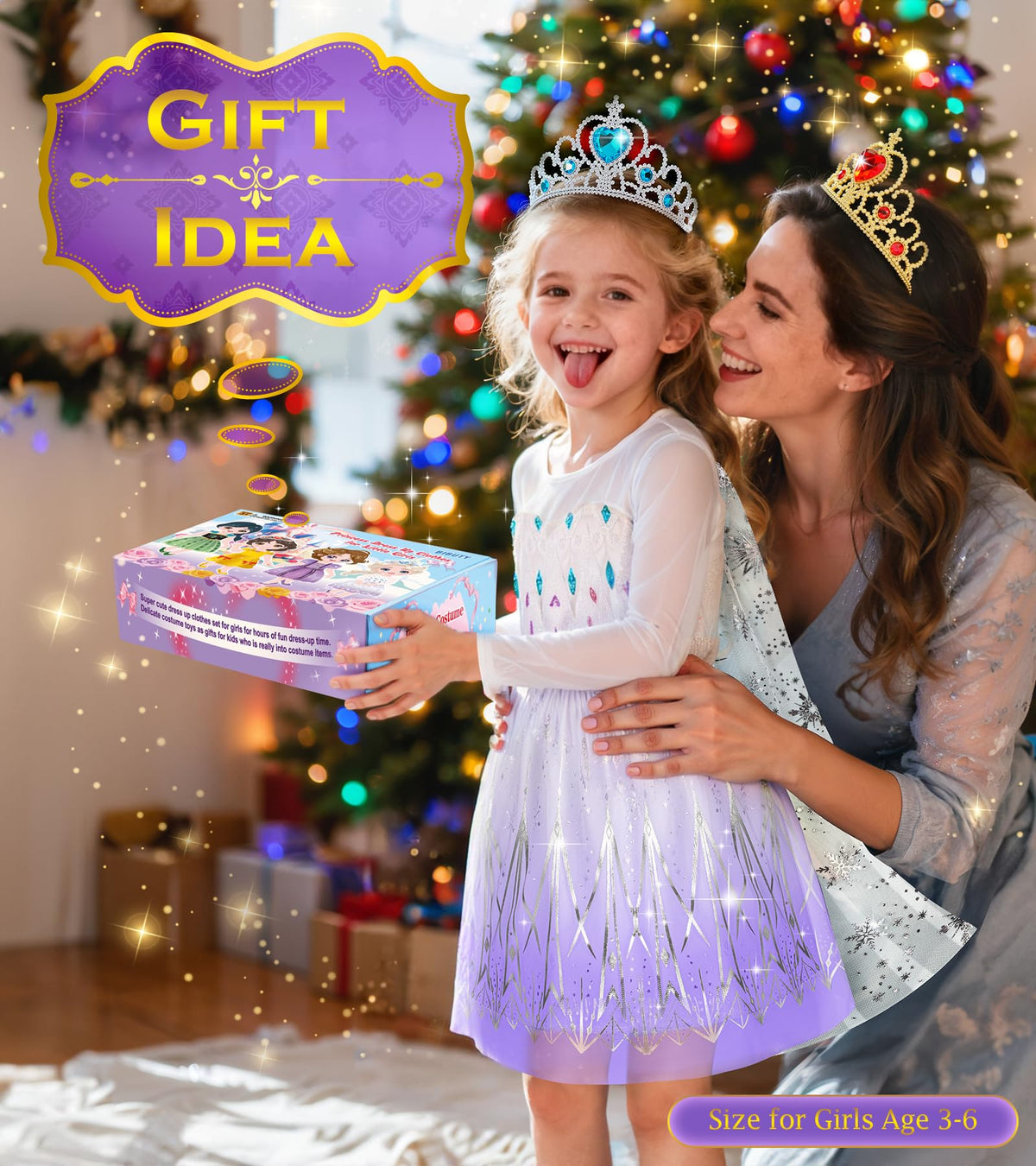 BIBUTY birthday party costume display showcasing versatile dress-up options.