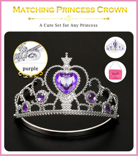 BIBUTY Handbag accessory for complete princess costume for role-play adventures.