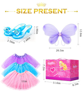 BIBUTY kid-friendly dress-up set supports imaginative, age-appropriate playtime.