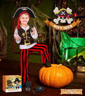 BIBUTY pirate eye patch — authentic detail for imaginative play
