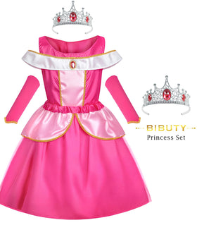 BIBUTY cape highlight completes the magical dress-up look.