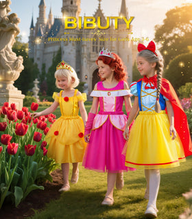 BIBUTY crowns pair adds sparkle to pretend princess moments.