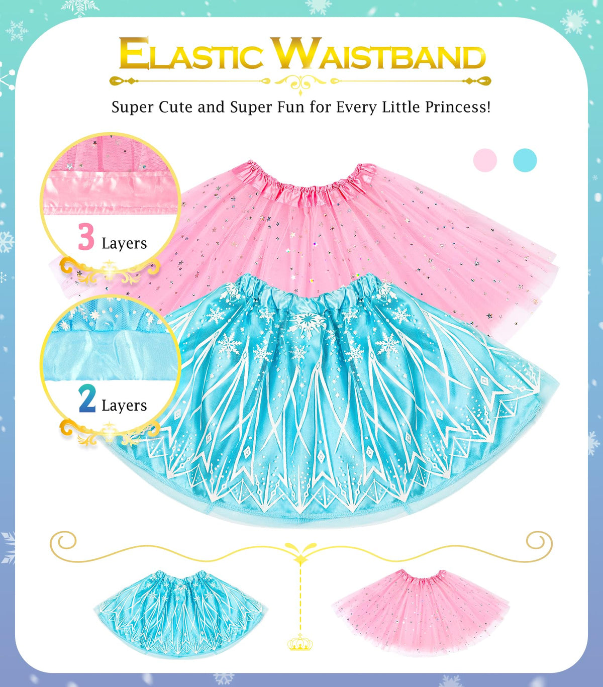 Bibuty crowns and tutus for creative storytelling and pretend adventures.