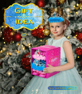 Bibuty princess dress with glitter gems for durable, magical dress-up.