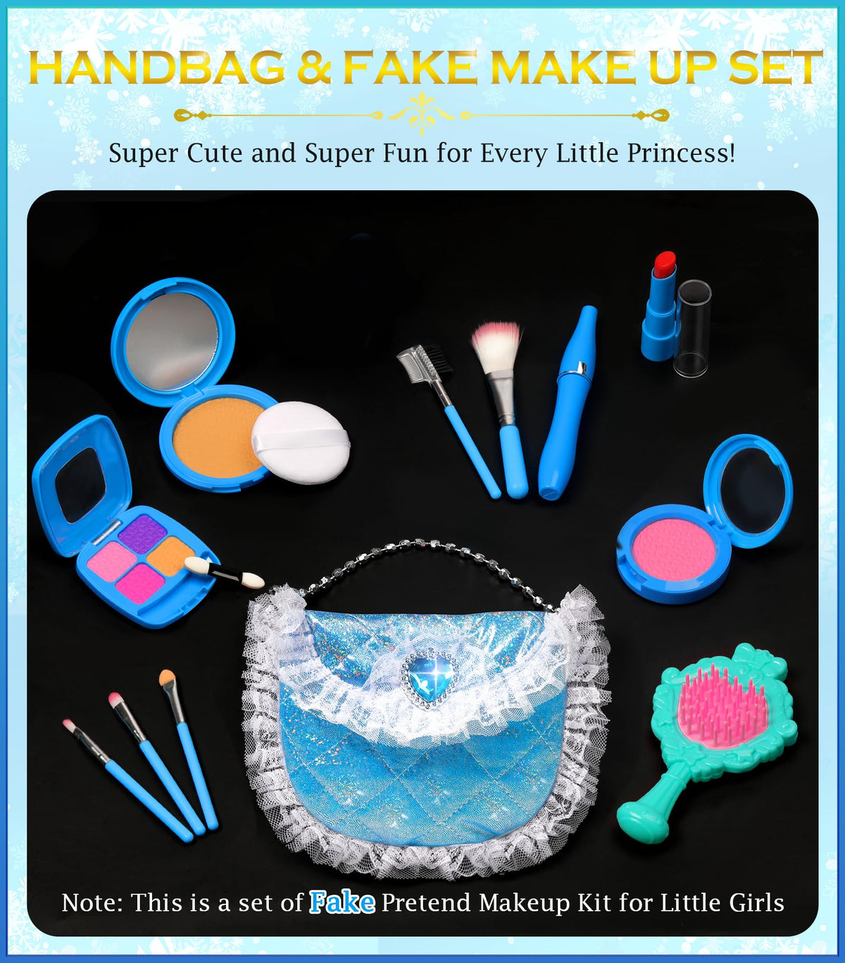 BIBUTY dress-up handbag completes the royal accessories look
