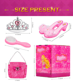BIBUTY Princess toy set versatile gift for parties and special occasions.