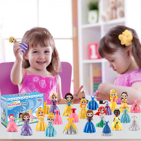 Bicakza Princess clothing set—24 pieces to mix and match for creative dress-up sessions