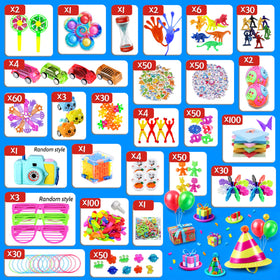 BicMan birthday gifts and classroom prizes in a durable, kid-safe set.