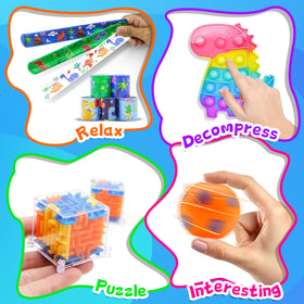 BicMan goodie bag stuffers in a vibrant mix for sharing and play.
