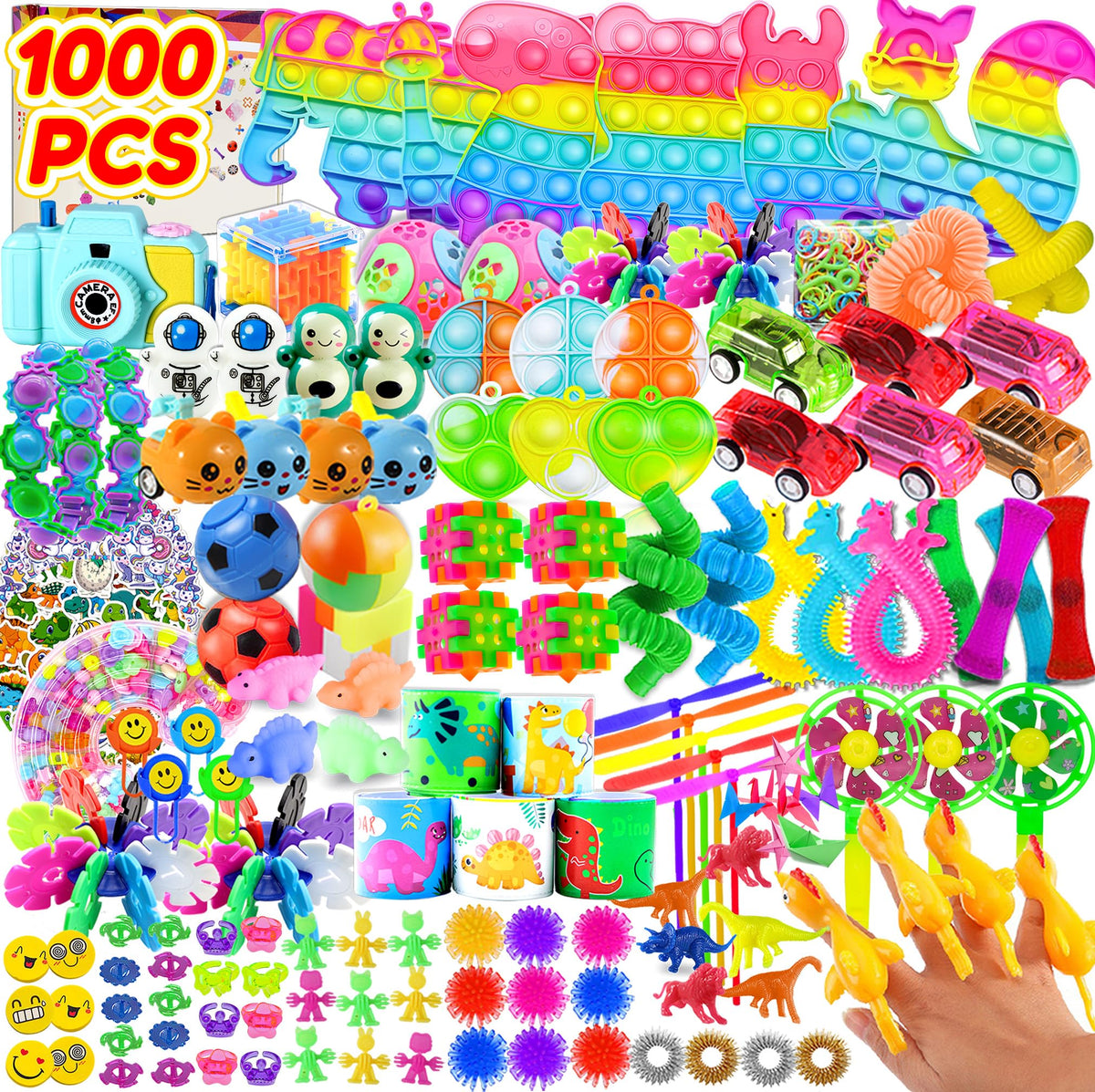BicMan assorted sensory toys for kids with engaging textures and colors.