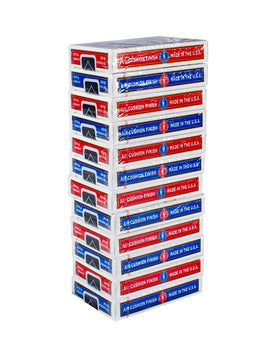 Bicycle 12-pack bulk set of large-print playing cards