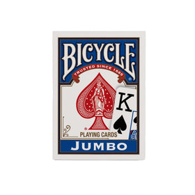 Bicycle Jumbo Index Cards with blue back for classroom visibility