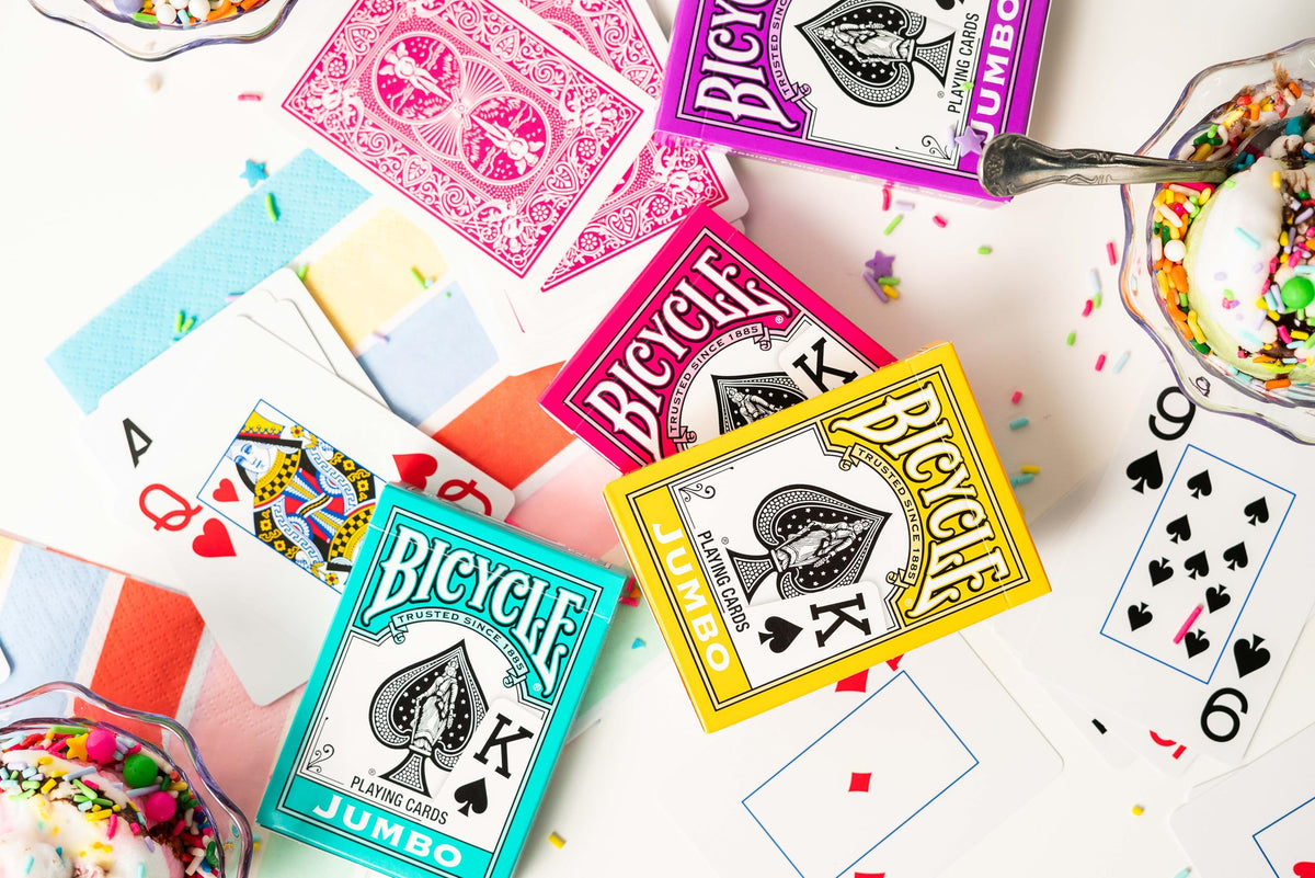 Bicycle Nertz card game supports up to eight players for lively nights.