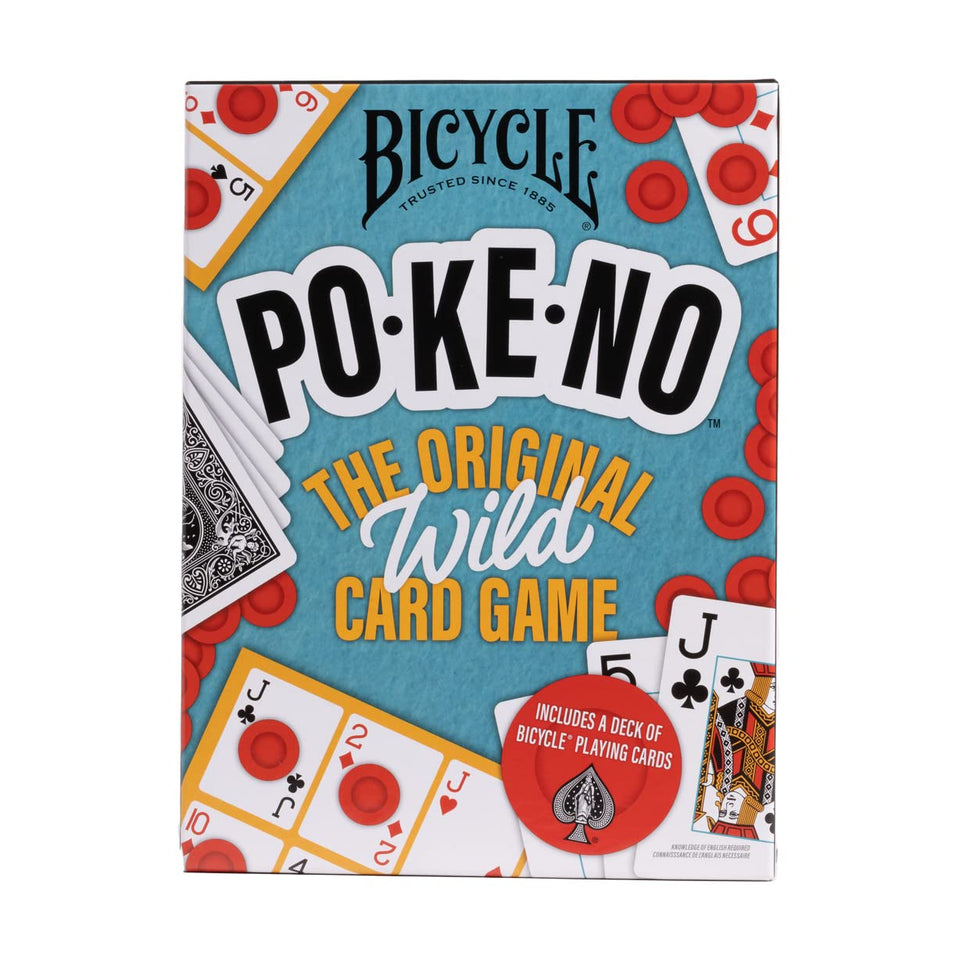 Bicycle Pokeno deck for smooth shuffling and quick setup.