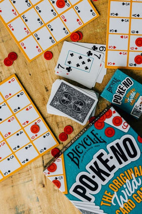 Bicycle Pokeno players race to five-in-a-row victory.