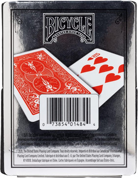 Bicycle Prestige blue deck offers water resistance and reliable shuffles.