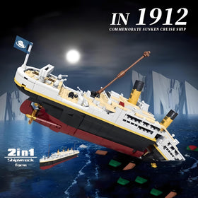 BIDIUTOY Titanic kit interior rooms reveal hidden details for curious builders.