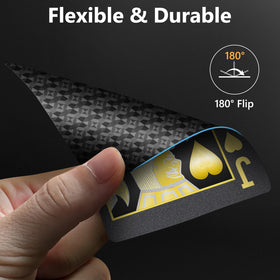 BIERDORF cards feature a metallic finish for high visibility during night games.