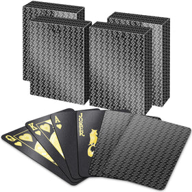 BIERDORF waterproof playing cards 4-pack for outdoor gaming and rain-safe fun.