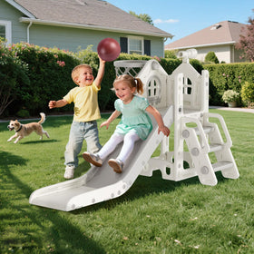 BIERUM 6-in-1 toddler slide anti-slip pads prevent shift at the end