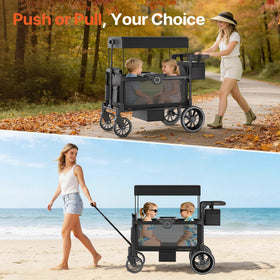 BIERUM large removable storage basket keeps essentials handy.