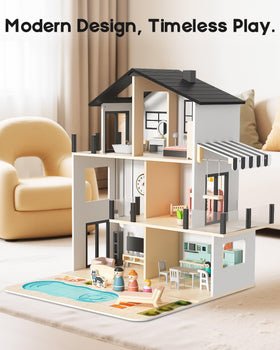 BIERUM sustainable wood construction ensures a durable family toy