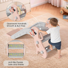 BIERUM 4-in-1 playset image shows diverse activities for motor skills development.