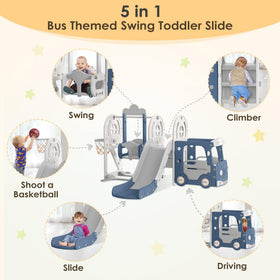 BIERUM toddler slide climbing area supports balance and coordination during play