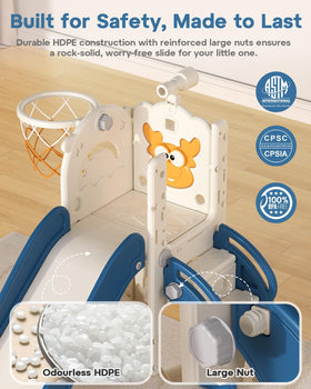 BIERUM toddler slide golf game for interactive, motor-skill development.