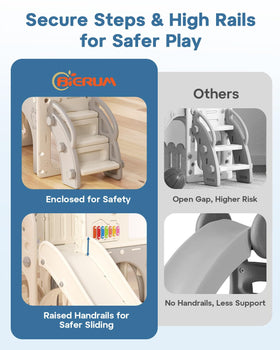BIERUM ring toss element adds dexterity challenges and family fun.