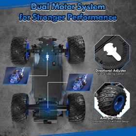 BIFYTON RC car featuring LED lights for enhanced night driving