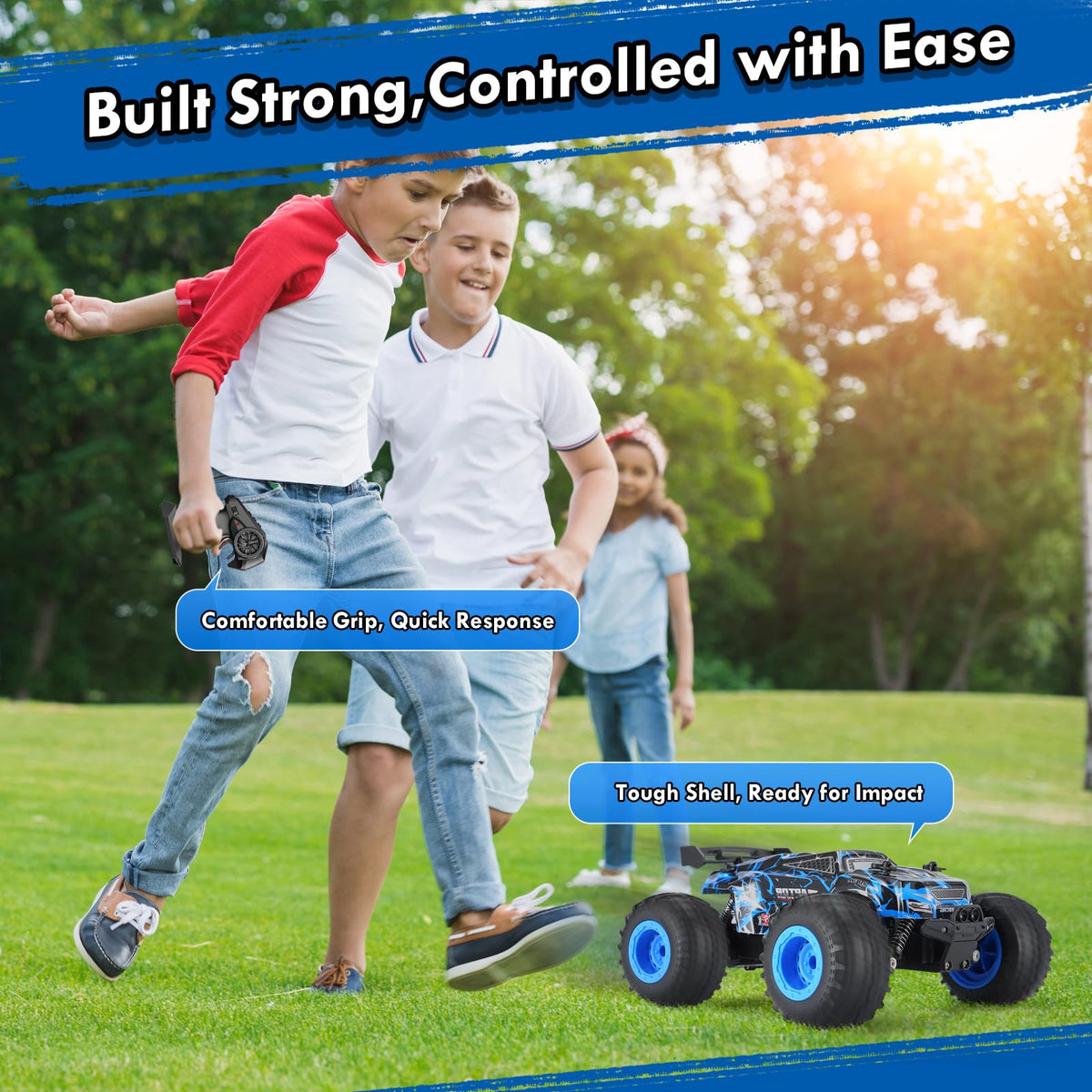 BIFYTON durable PVC shell and bumper designed for active play