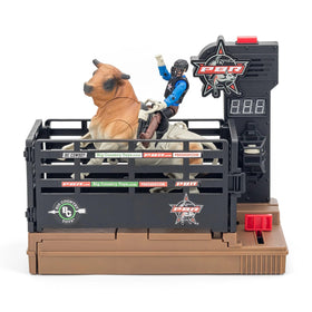 Big Country Toys PBR bucking bull playset with realistic buck action for imaginative play