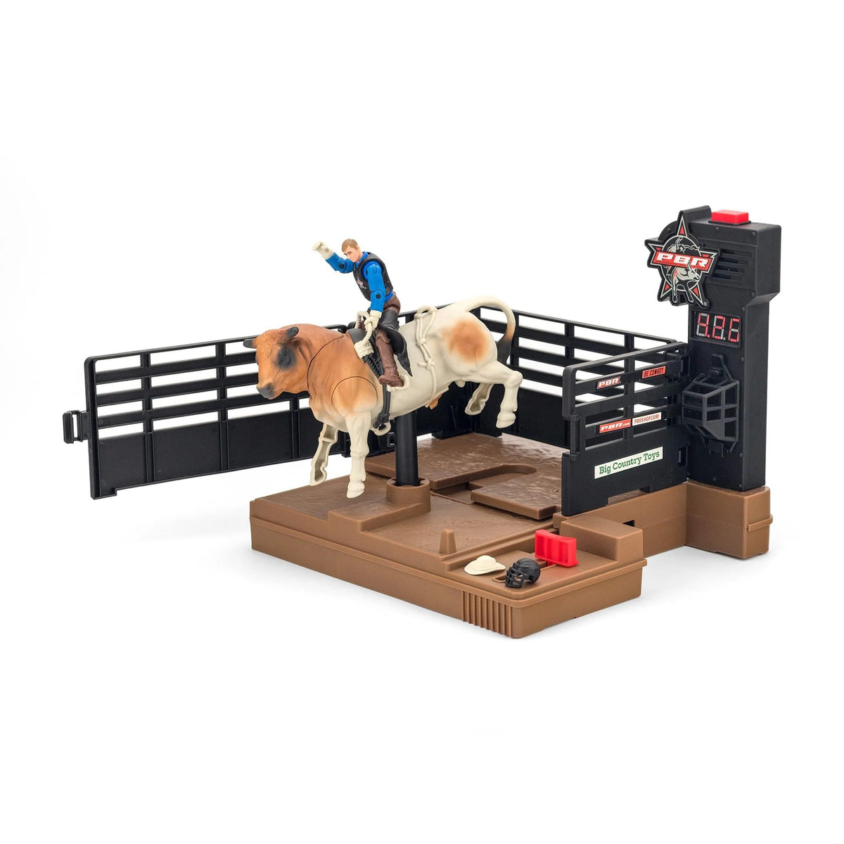 Big Country Toys PBR chute gate enabling interactive start and stop action